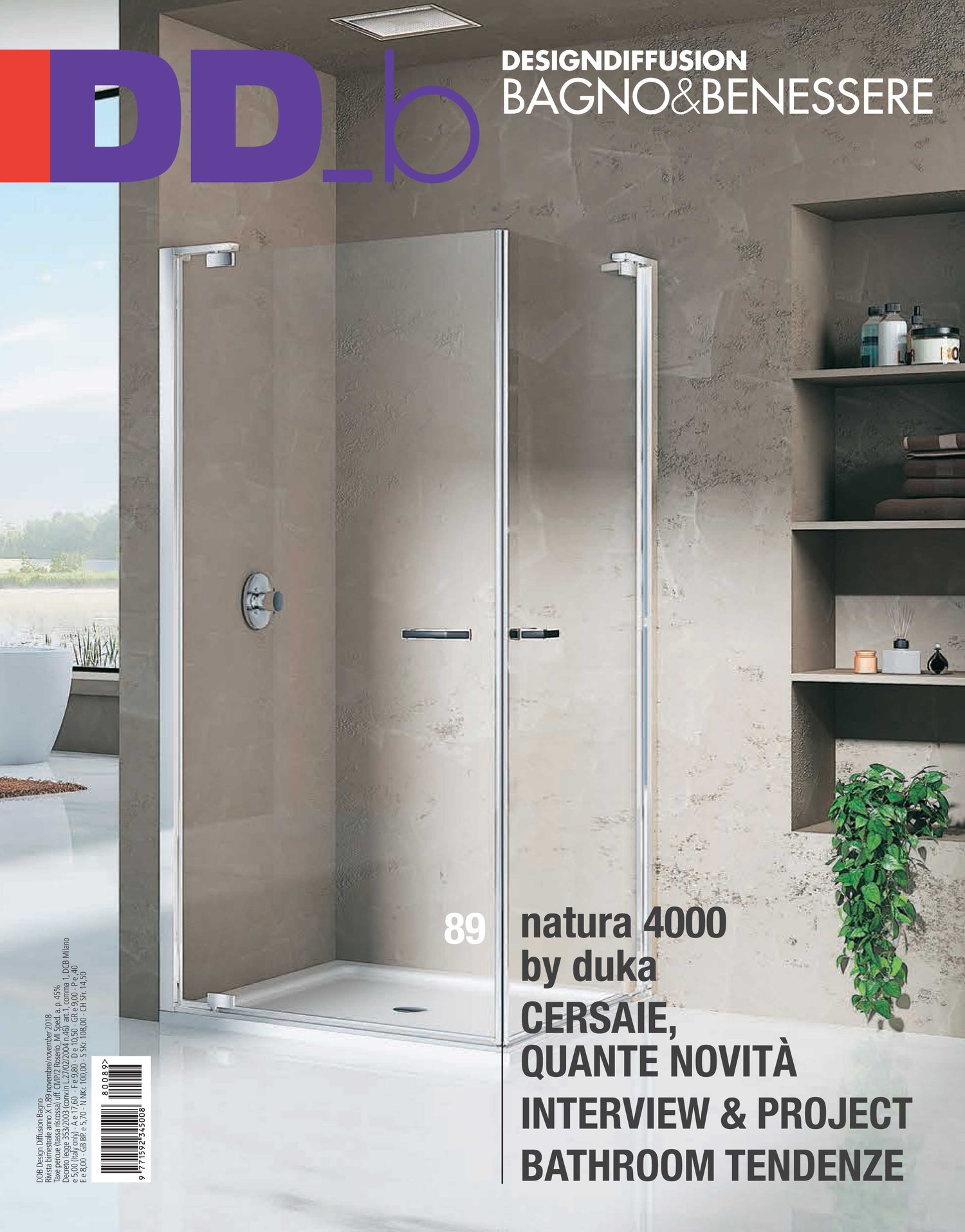 Bagnodiffusion: novembre/dicembre 2018